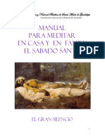 Manual para Meditar en Familia y en Casa Sabado Santo 2021