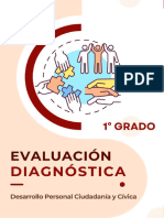 Prueba Evaluación Diagnostica DPCC 1° Grado