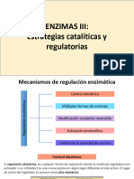 Enzimas III-estrategias de Catalíticas y Regulatorias