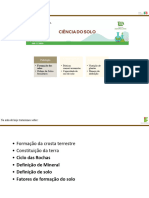 2-Formação dos solos Slides de aula 2 [Ciência do solo]