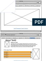 Taniti Wireframe