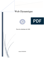 SMI6 Polycopié Web Dynamique 2021