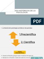 1.2 Períodos en La Historia de Psicología