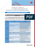 Matriz de Análisis Lector - Primera Lectura