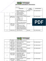 ENGLISH COURSE SCHEDULE