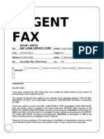 Fax Presentment
