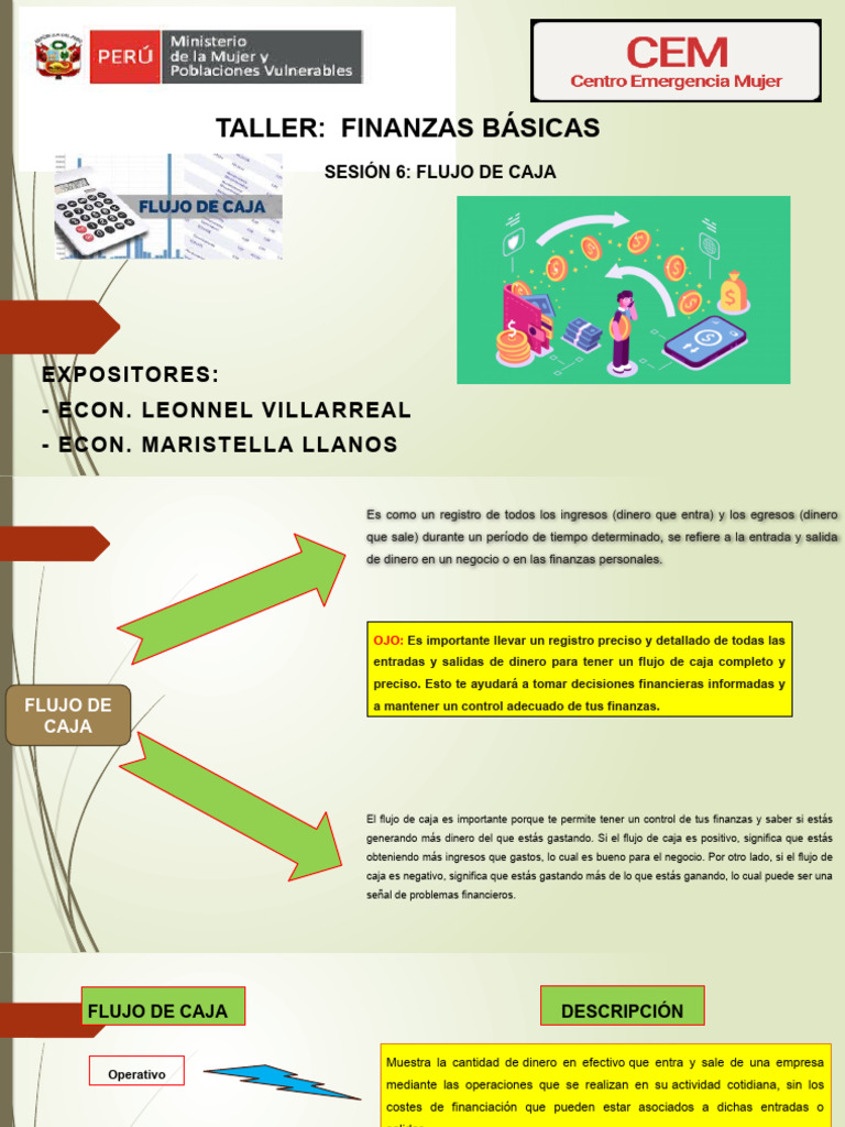 Guía del Flujo de Caja en Finanzas | PDF | Finanzas personales | Flujo ...