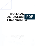 Tratado de Cálculo Financiero