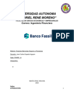 Informe Banco Fassil FIN400 - A-2