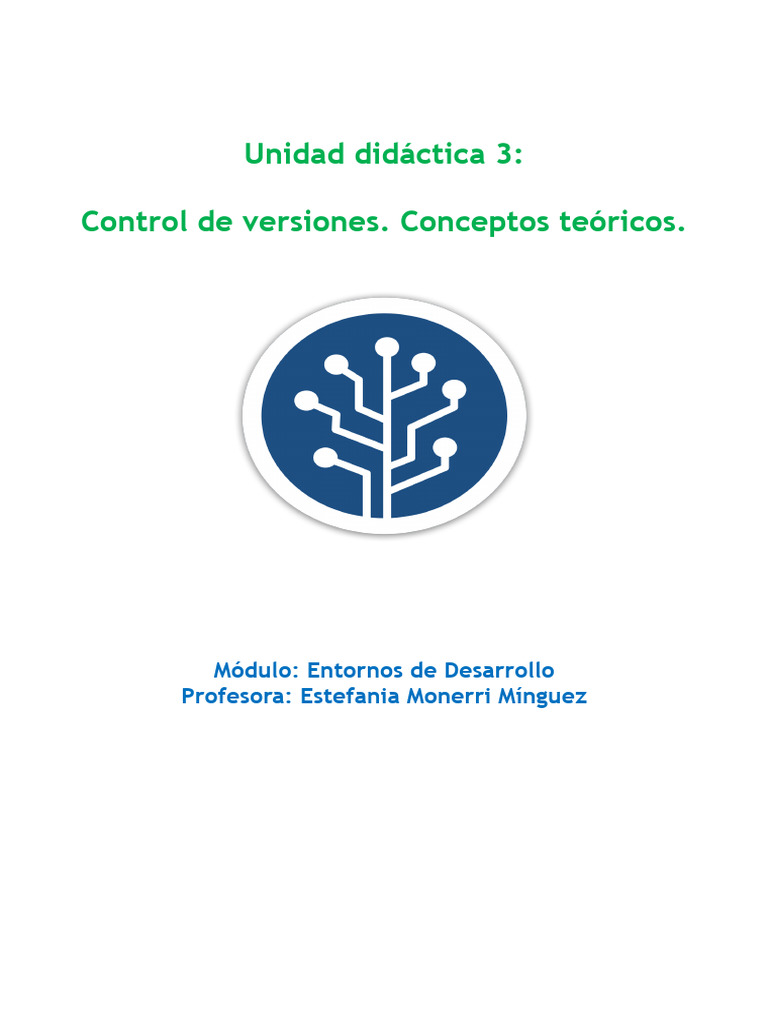 (3)UD3 Control de versiones | PDF | Control de versiones | Archivo de ...
