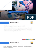1.2.1 Tecnologías Web - HTML