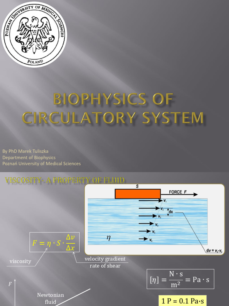 Circulatory system 2019 handou pdf viscosity blood vessel