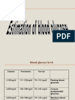 Blood Glucose Estimation Lab