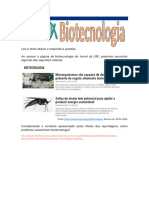 Prova Paulista Biotecnologia