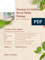 Tourism in Caribbean Social Media Strategy by Slidesgo