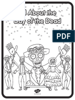 Black and White All About The Day of The Dead Activity Booklet