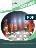 4.1.1. Comunicacion Diaria de Seguridad - NOVIEMBRE