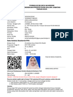Kartu Ujian Akademik Anisa Mauludiyah 2307251056