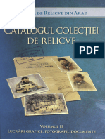 Catalogul Colectiei de Relicve Vol 2 Grafica Complexul Muzeal Arad
