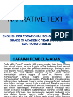 Narrative Text Kelas XI