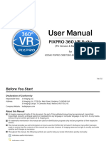 Pixpro 360 VR Suite Usermanual en