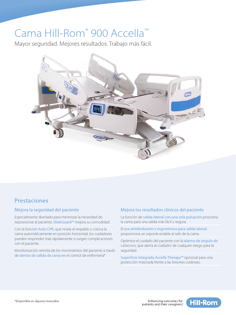 Hill Rom 900 Accella O4t | PDF | Hospital