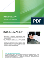 INDEMNIZACIÓN