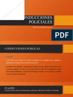 Conducciones Policiales