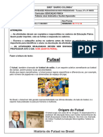 Atividades - EDUCAÃ Ã O FÃ SICA - 8Âº e 9Âº Anos - Semanas 16 - 17 e 2