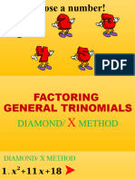 Factoring General Trinomial2 (X Method)