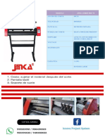 CARACTERISTICAS DEL PLOTTER Jinka