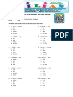 Soal Perubahan Satuan Ton, Kuintal, KG Level 1 B