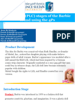 (PLC) Stages of Barbie Brand