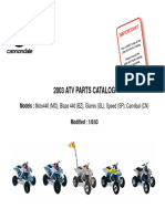 2003 ATV Parts Catalog DRAFT