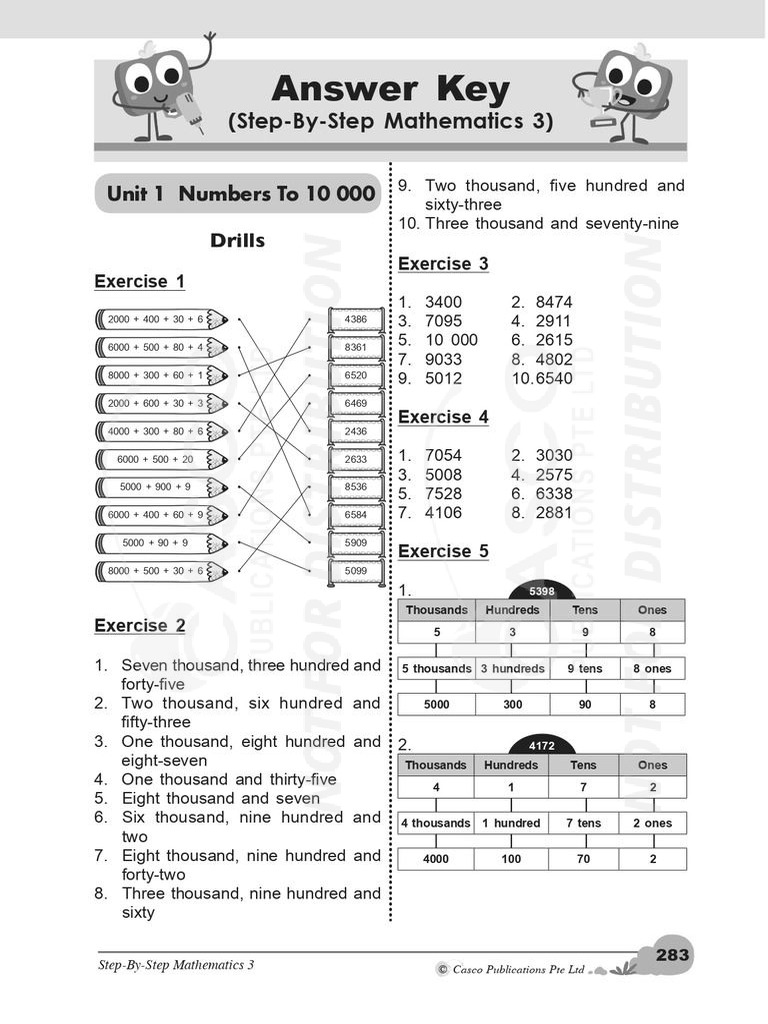 Primary 3 Step-By-Step Maths - Revised Edition | PDF