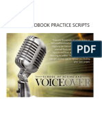 60 Audiobook Practice Scripts