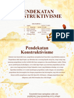 PPT Kel. 1 Pendekatan Konstruktivisme