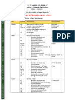 Plan de Trabajo Anual - 2023