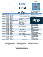 Roll Actividades Capillla