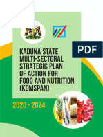 Kaduna State Multisectoral Plan of Action For Nutrition