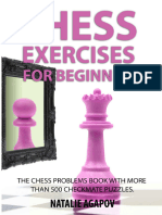 Natalie Agapov - Chess Exercises for Beginners. The Chess Problems Book with more than 500 Checkmate Puzzles (2022)