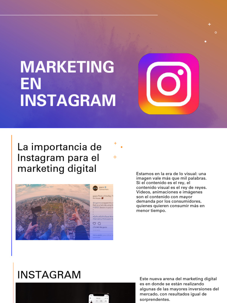 Estrategias de Marketing en Instagram | PDF | Publicidad digital | Marca