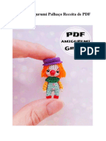 Boneca Amigurumi Palhaco Receita de PDF Gratis