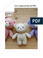 Ursinha Chaveiro Amigurumi Receita PDF