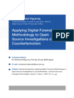 Applying Digital Forensics Methodology To Open Source Investigations