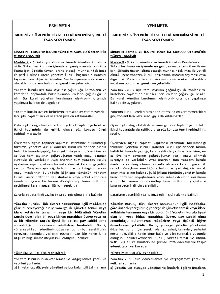 Akdeniz Tadil - Egenel Kurul Temsil Ilzam 2016 | PDF