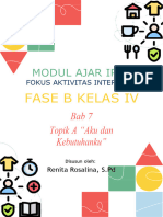 Fix Modul Ajar Ilmu Pengetahuan Alam Dan Sosial (IPAS) - Modul Ajar IPAS Topik A - Aku Dan Kebutuhanku - Fase B