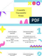 Countable Uncountable Nouns Kls 7