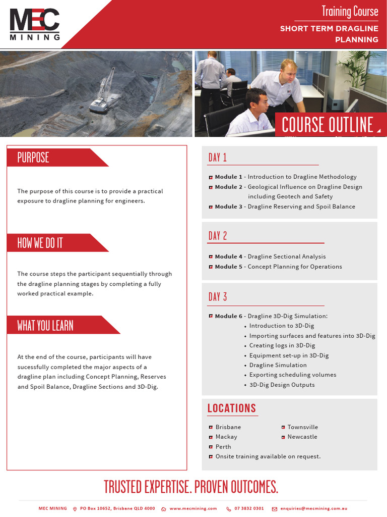 01Short_Term_Dragline_Planning1 | PDF