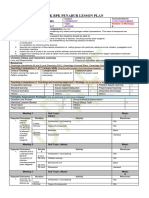 Lesson Plan FORM - EVALUATION 11 Elective - Alkane 2023